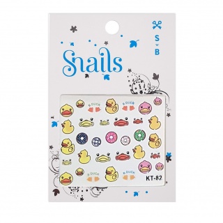 Naklejki na paznokcie dla dzieci Snails - Quack Quack