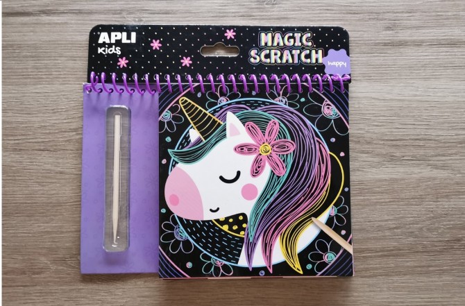 Wydrapywanka Apli Kids - Happy