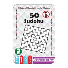 Podróżne łamigłówki The Purple Cow - 50 Sudoku