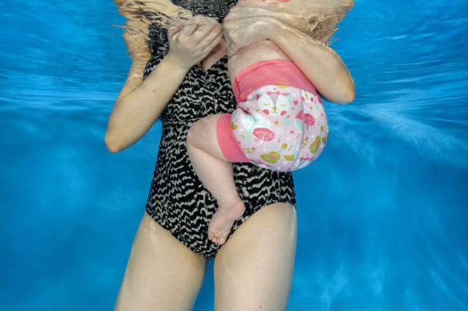 Pieluszka do pływania Happy Nappy 3-6 msc Sówka i Kotek (M)