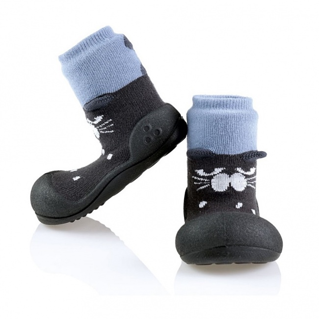 Oddychające antypoślizgowe buciki Attipas - Pet Charcoal XL