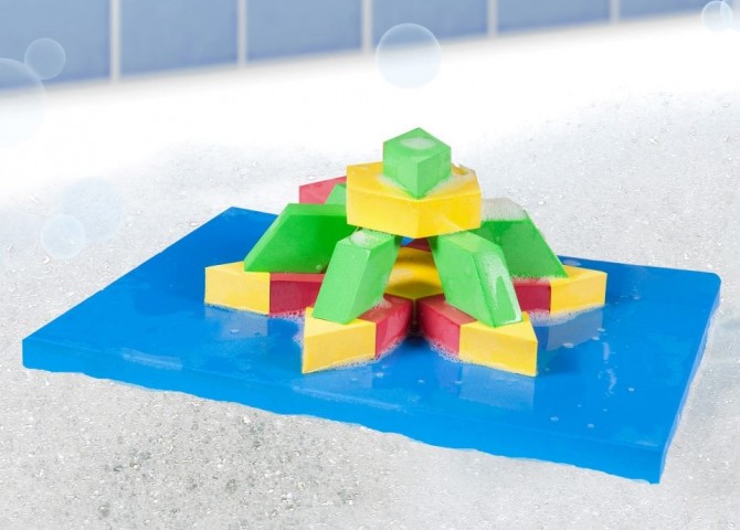 Zabawka do kąpieli BathBlocks - Zestaw klocków 40 el.