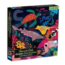 Puzzle rodzinne świecące w ciemności Mudpuppy - Ocean