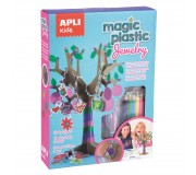 Zestaw z magicznym plastikiem Apli Kids - Biżuteria