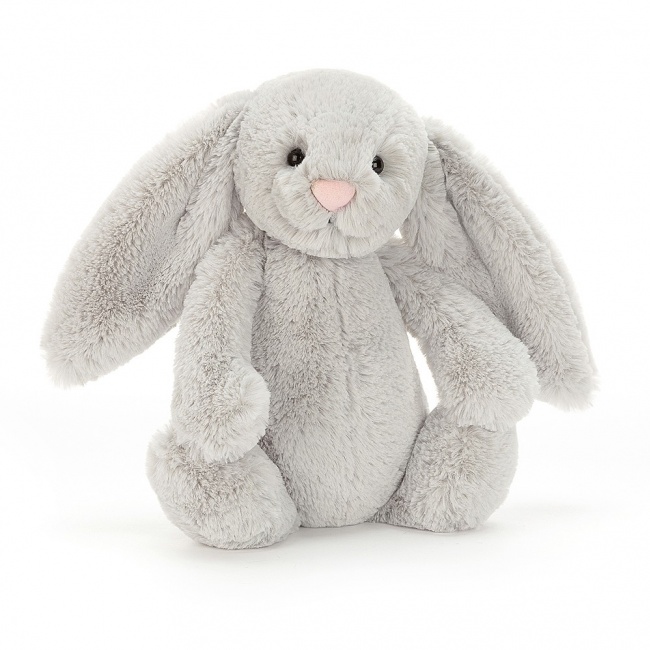 Pluszowy królik Jellycat - szary 31cm