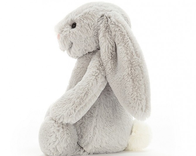 Pluszowy królik Jellycat - szary 31cm