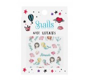 Naklejki na paznokcie dla dzieci Snails - Mermaids
