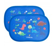 Osłonki statyczne LittleLife do samochodu - Dinozaur