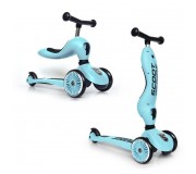 Hulajnoga i rowerek 2w1 Highwaykick SCOOTANDRIDE 1-5 lat - Blueberry