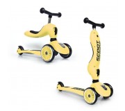 Hulajnoga i rowerek 2w1 Highwaykick SCOOTANDRIDE 1-5 lat - Lemon