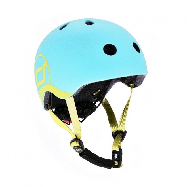 Kask dla dzieci SCOOTANDRIDE XXS-S 1-5 lat - Blueberry