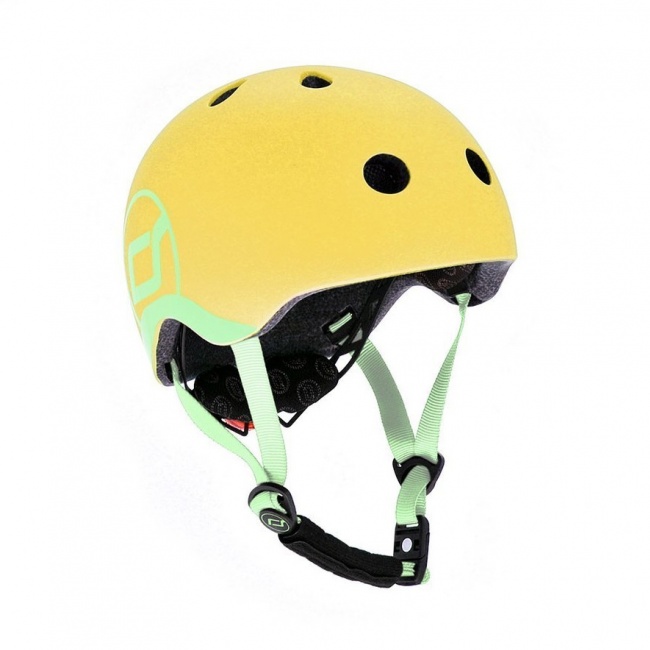 Kask dla dzieci SCOOTANDRIDE XXS-S 1-5 lat - Lemon