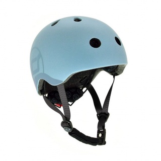 Kask dla dzieci SCOOTANDRIDE 3+ S-M - Steel