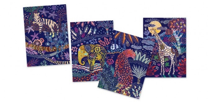 Wydrapywanka Djeco - Natura