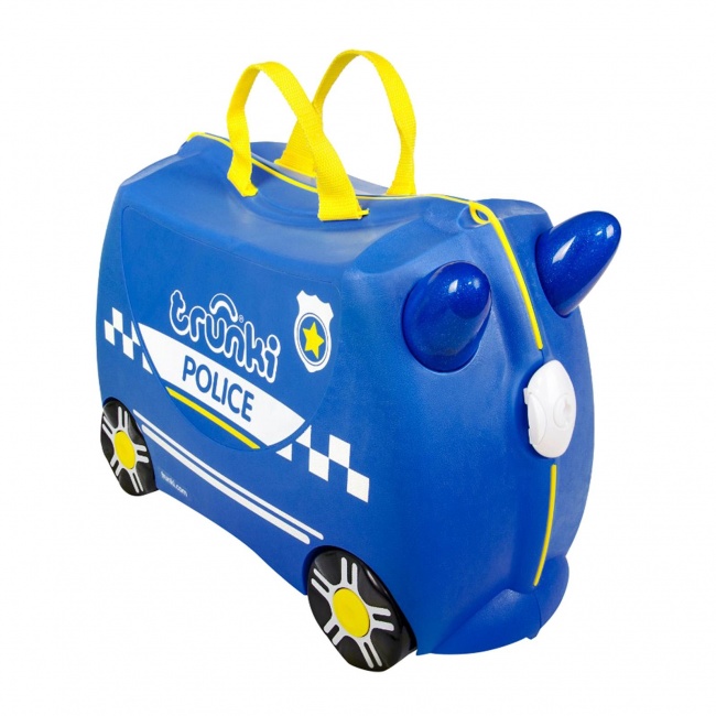 Jeżdżąca walizeczka Trunki - Radiowóz Percy