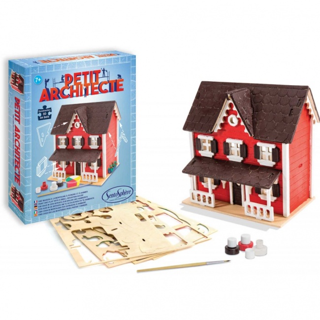 Zestaw do robienia skandynawskiego domu Sento Sphere Mały Architekt