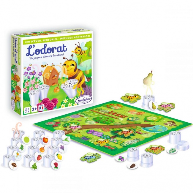 Gra sensoryczna "Węch" wg metody Montessori SentoSphere