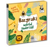 Książka Kapitan Nauka. Bazgraki wśród zwierząt 3+