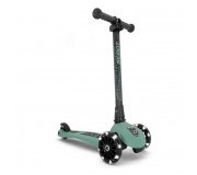 Hulajnoga składana 3+ SCOOTANDRIDE Highwaykick 3 LED - Forest