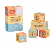 Drewniana Metryczka Klocki do zdjęć Petit Collage