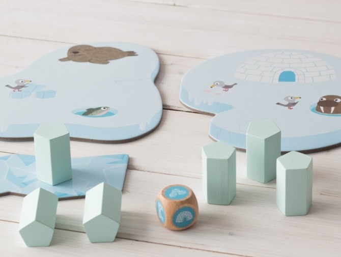 Gra kooperacyjna Djeco - Zwierzaki na Arktyce