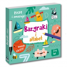 Książka Kapitan Nauka. Bazgraki i alfabet 3+