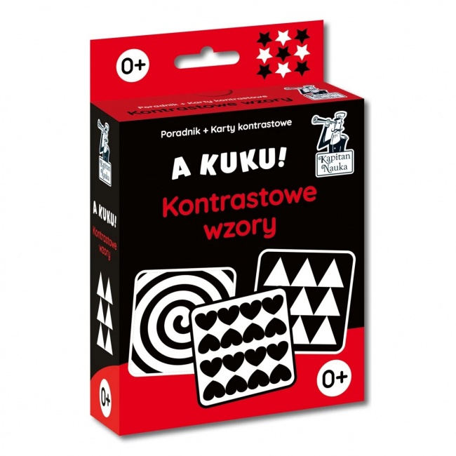 Kapitan Nauka. A kuku! Kontrastowe wzory