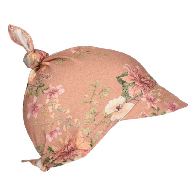 Bambusowa chustka z daszkiem wiązana Samiboo - Carmel Vintage