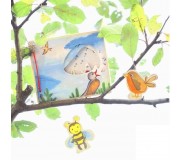 Drewniana książka dla dzieci Small Foot - Świat przestworzy