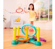 Zestaw do gry w rzucanie obręczami do celu B. Toys - Sling-a-Ring Toss