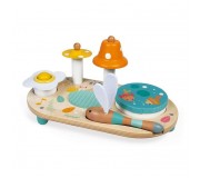 Drewniany muzyczny ministolik Janod -  Pure