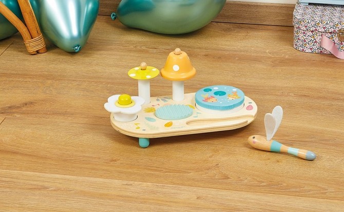 Drewniany muzyczny ministolik Janod -  Pure