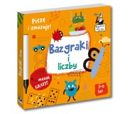 Książka Kapitan Nauka. Bazgraki i liczby 3+