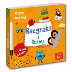 Książka Kapitan Nauka. Bazgraki i liczby 3+