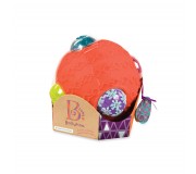 Kula sensoryczna z piłkami - Ballyhoo B. Toys Pomarańczowa
