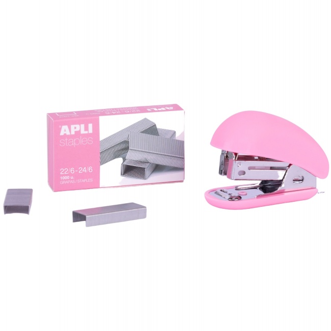 Zszywacz Nordik Collection Apli Kids - Różowy