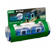 Metro Świecące w Ciemności z Tunelem BRIO World