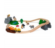 Kolejka Drewniana Safari BRIO World