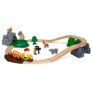 Kolejka Drewniana Safari BRIO World