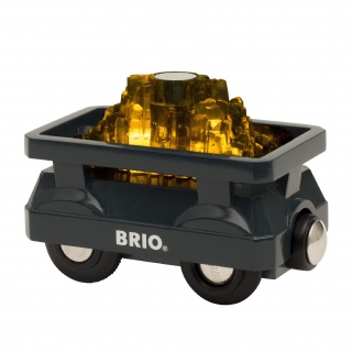 Świecący Wagon ze Złotem BRIO World