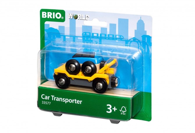 Wagon Laweta z Autem BRIO World