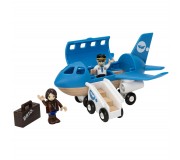 Drewniany Samolot Pasażerski BRIO World