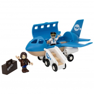 Drewniany Samolot Pasażerski BRIO World