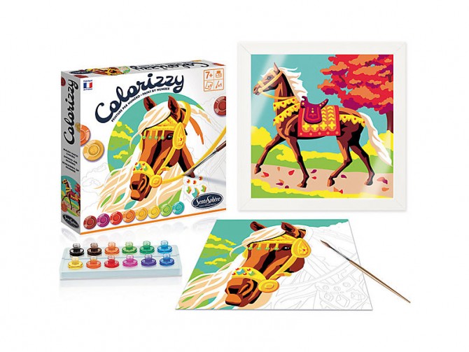 Zestaw do malowania Colorizzy SentoSphere - Konie