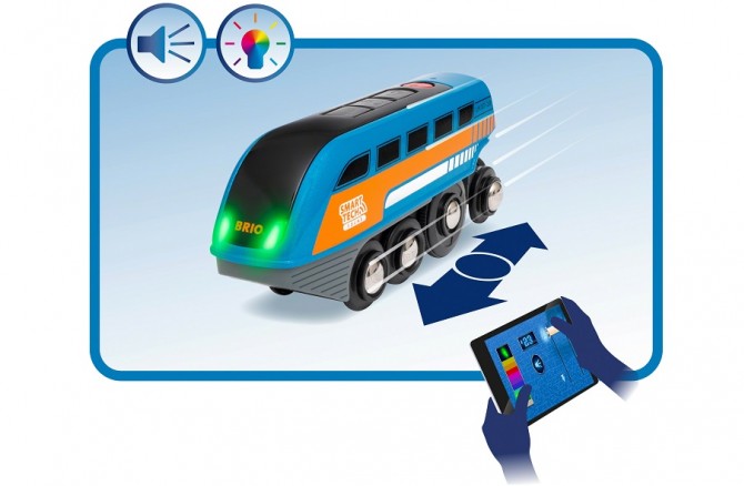 Lokomotywa z Nagrywarką BRIO Smart Tech