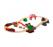 Kolejka Drewniana Farma 30el. BRIO World