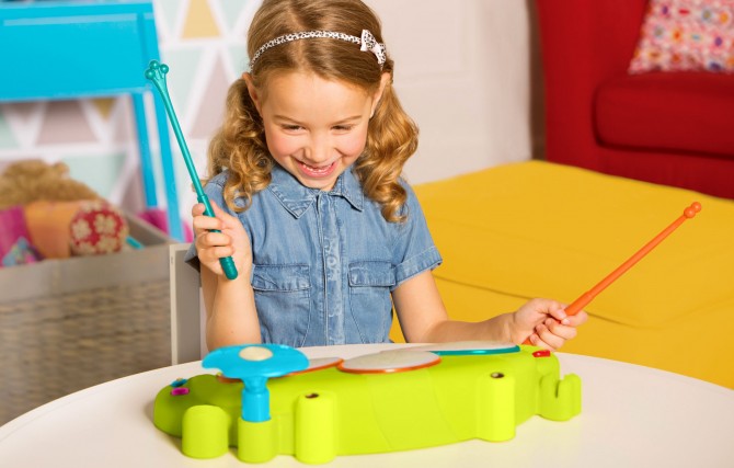 Perkusja B. Toys - Żaba Ribbit-tat-tat