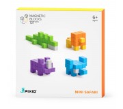Klocki magnetyczne Pixio - Mini Safari