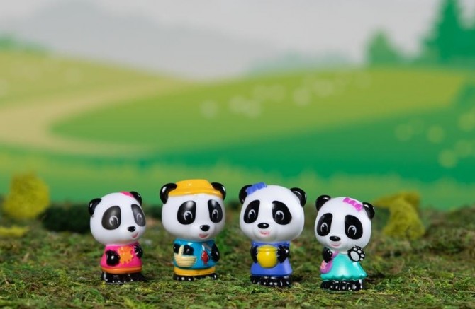 Rodzina Misiów Panda Klorofil