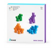 Klocki magnetyczne Pixio - Mini Dinos